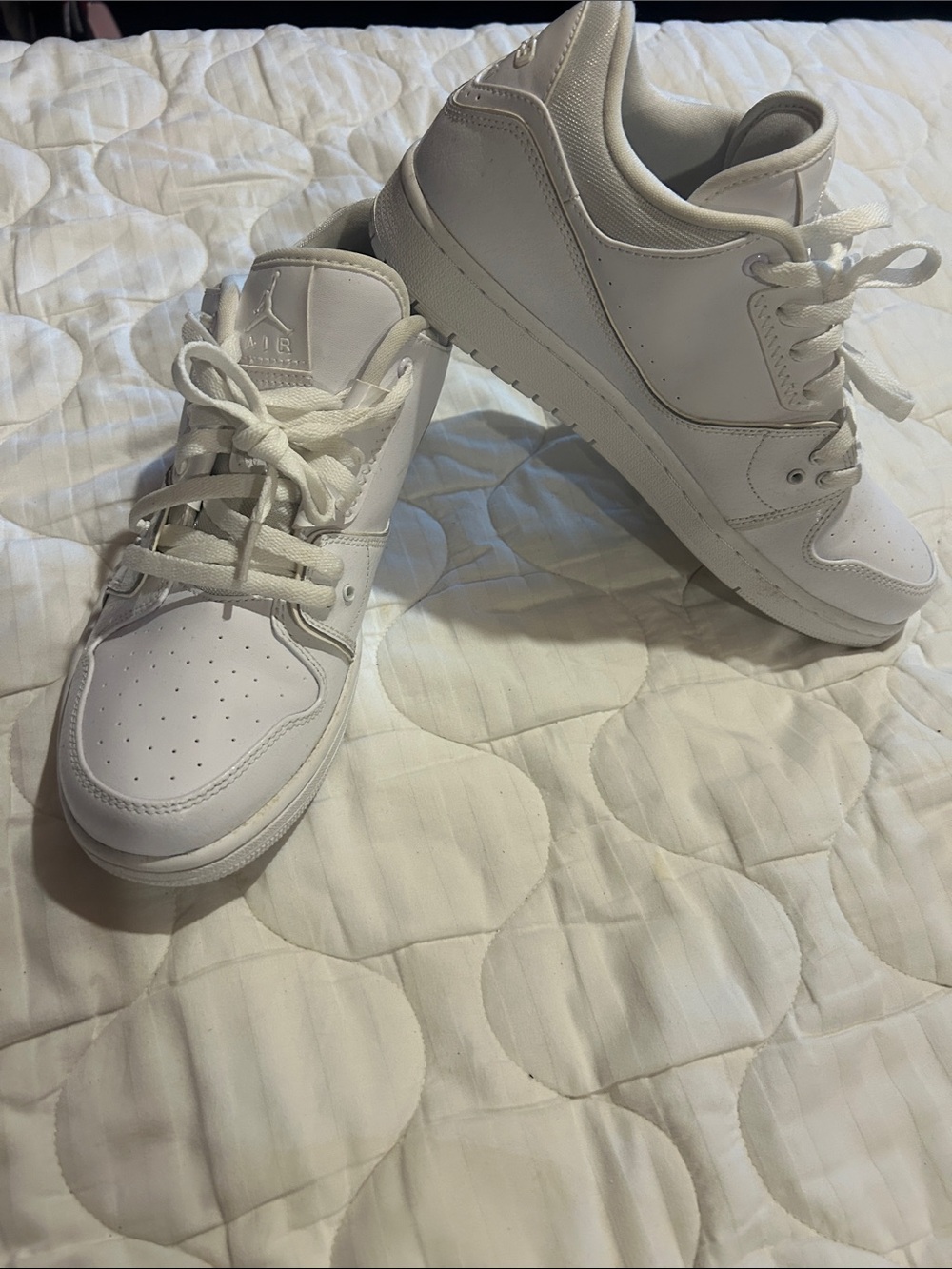 Jordan Men's White Low-Top Sneakers
